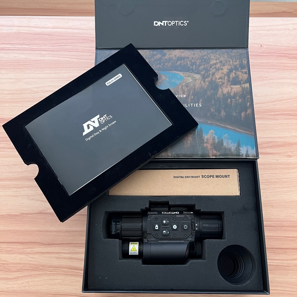 DNT Black Binoculars with Premium Presentation